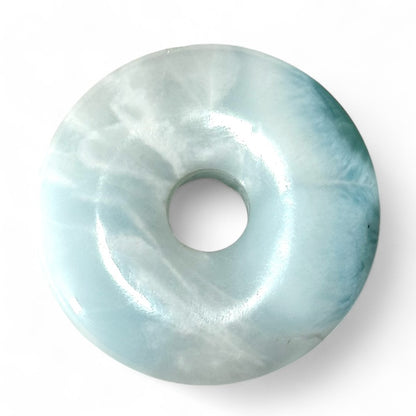 Donut or PI Chinese Larimar AAA - 33-37mm