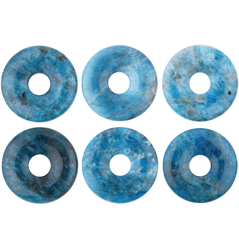 Donut or Chinese PI blue apatite Madagascar A