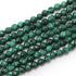 Fil malachite Congo AA perles facettées 3-4mm