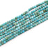 Fil turquoise Arizona A+ boules 3-4mm