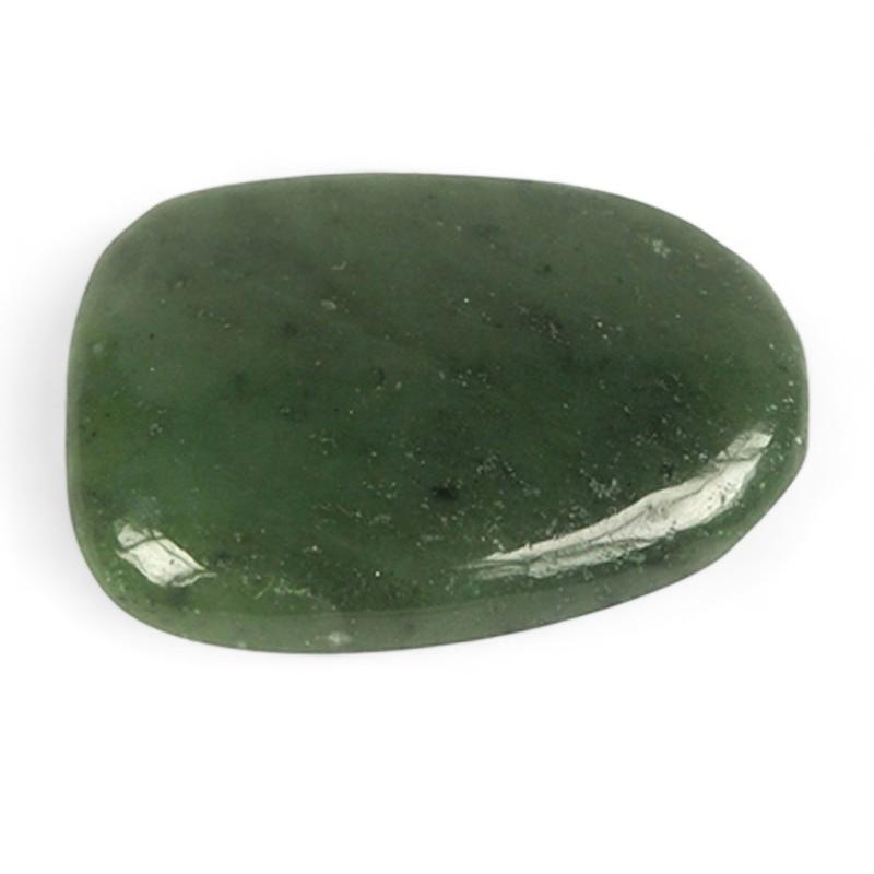 Galet jade vert du Canada (jade néphrite) A