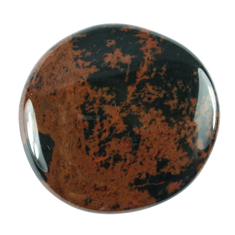 Mahogany obsidian pebble Mexico A