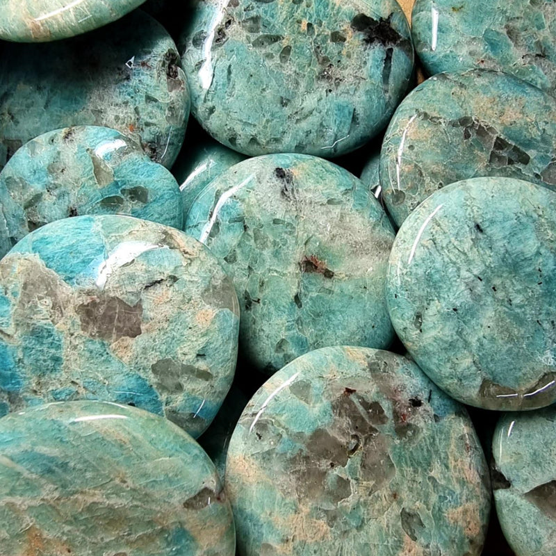 Galet amazonite Pérou A