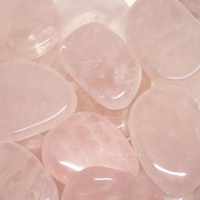 Galet quartz rose Brésil A