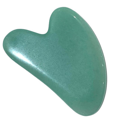 Gua Sha aventurine verte Brésil A 80mm