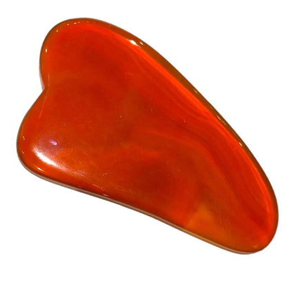 Gua Sha cornaline Brésil A 80mm