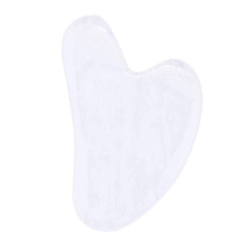 Gua Sha jade blanc de Chine A 80mm