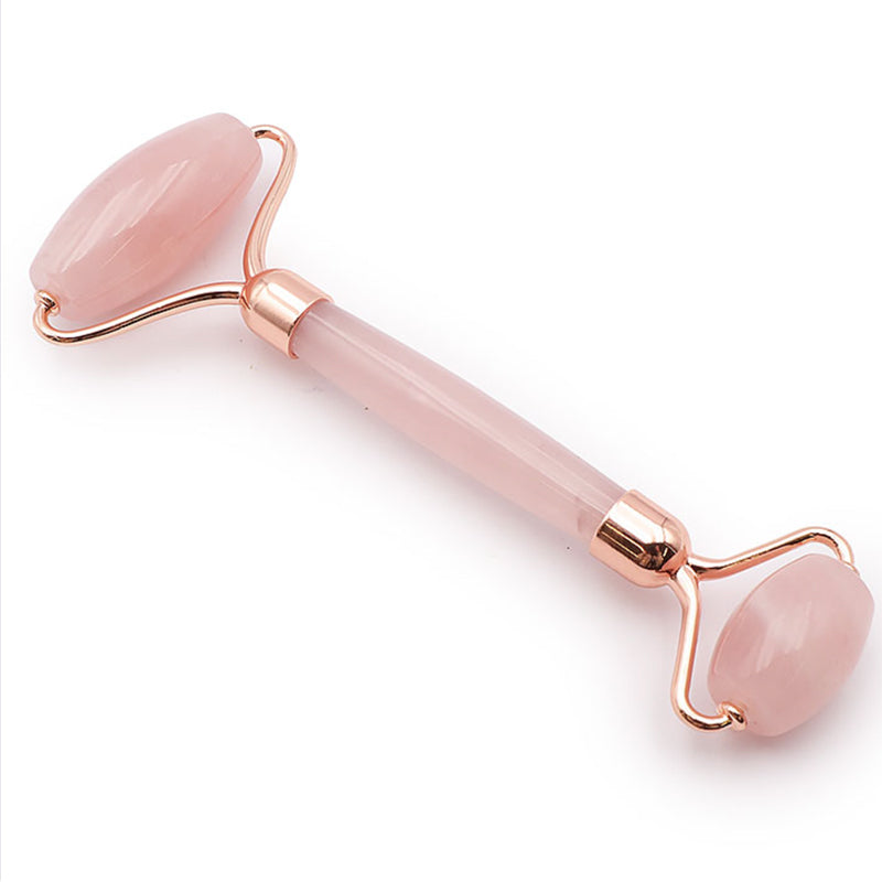 Rouleau de massage &quot;CHI&quot; quartz rose Brésil A