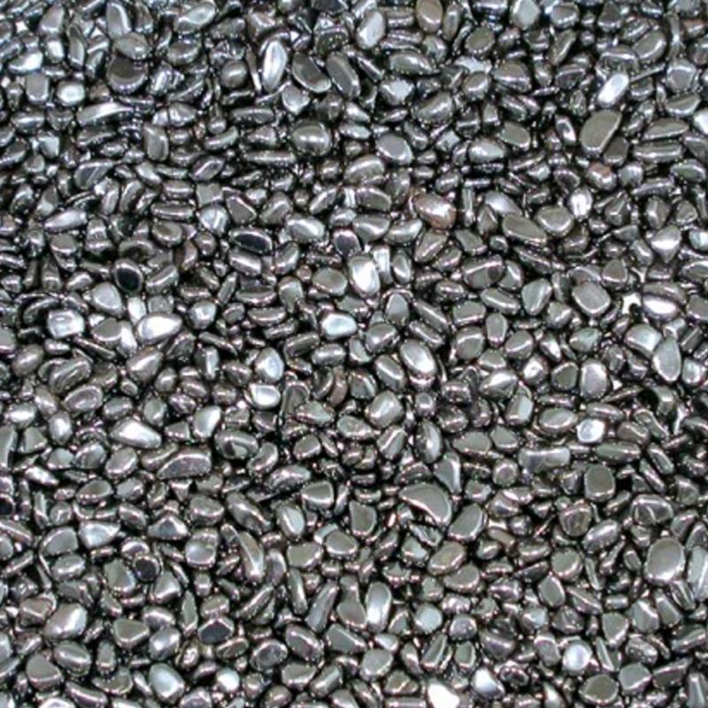 Lot hématite Brésil (mini-pierre roulée XXS) - 100g