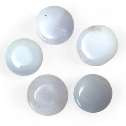 Blue chalcedony pebble Türkiye AA