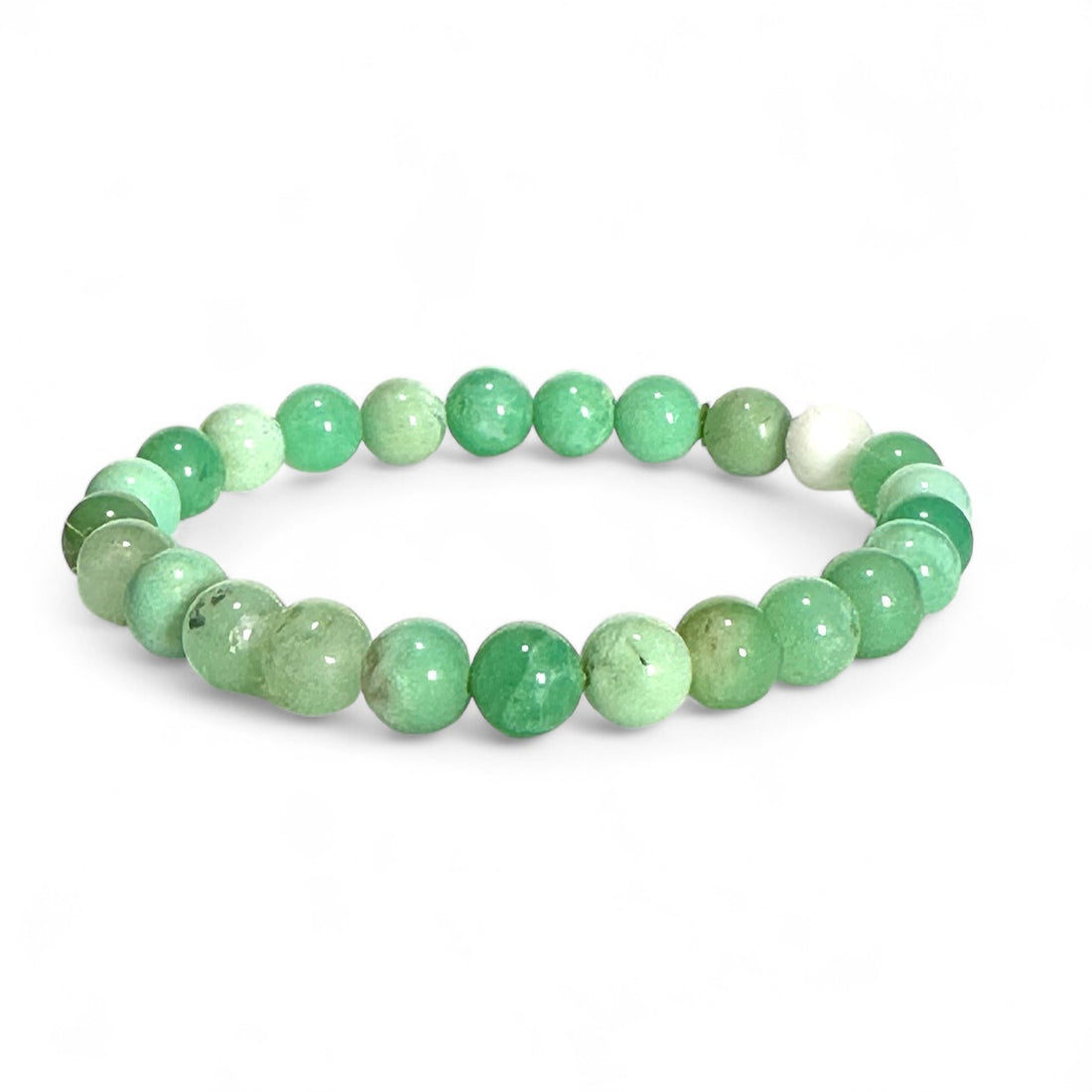 Bracelet Chrysoprase Australie AA+ (boules 7-8mm)