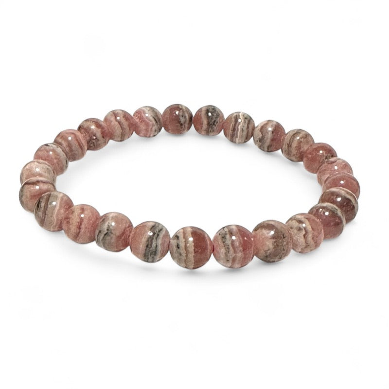 AAA Argentinian rhodochrosite bracelet (6-7mm balls)