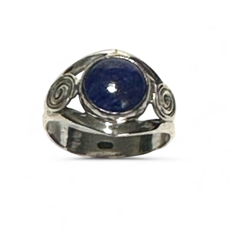 Bague lapis lazuli Afghanistan AA argent 925