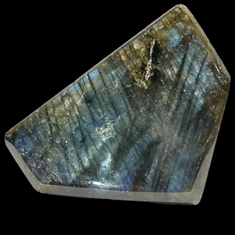 Labradorite taillée et polie sur toutes faces - 180g