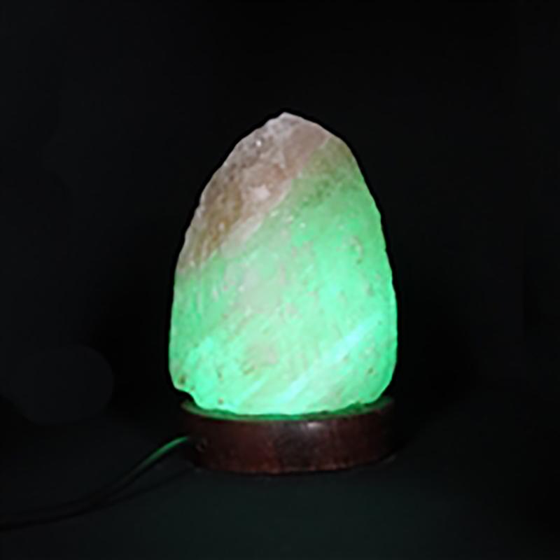 Lampe de sel Himalaya naturel &quot;Rocher&quot;  LED 11cm (570g)