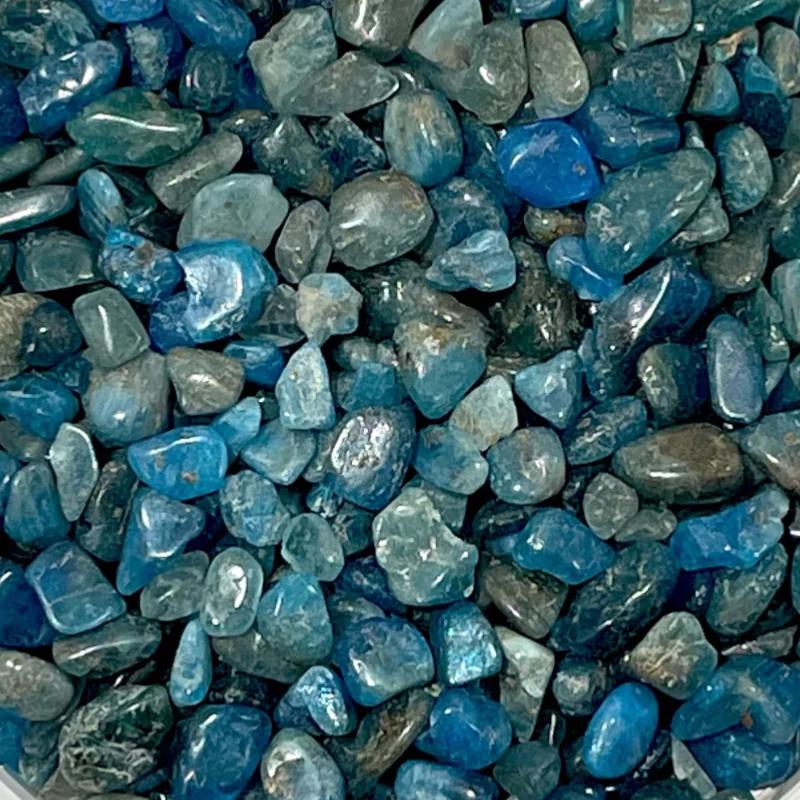 Lot apatite Madagascar A (mini-pierre roulée XS) - 100g