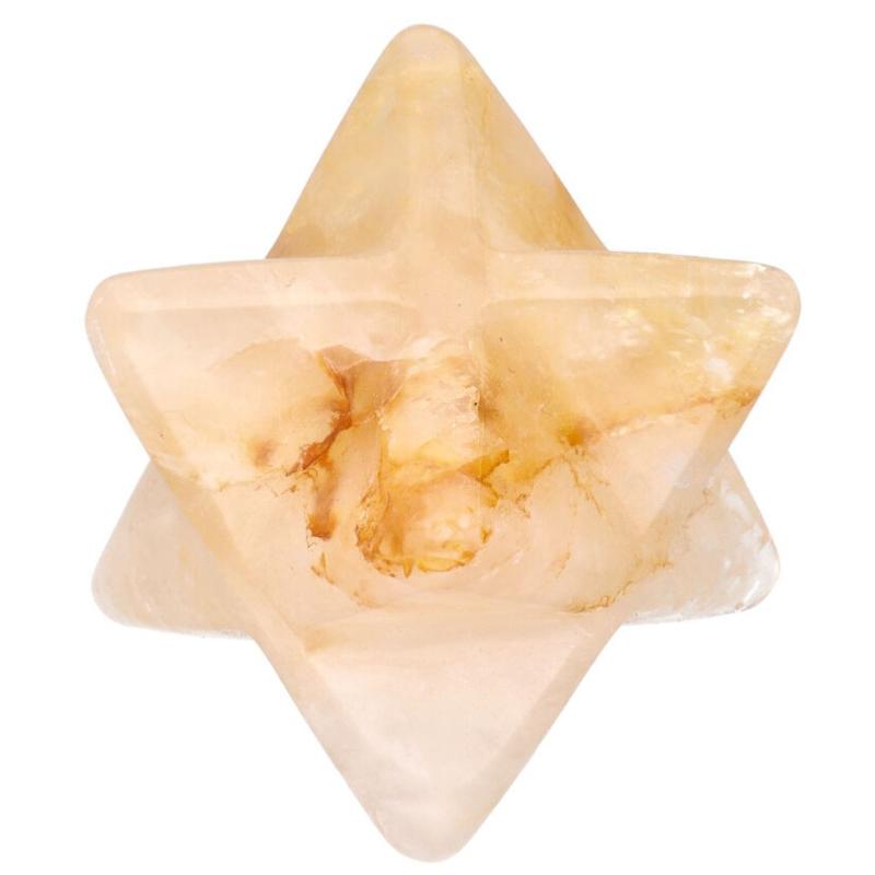 Merkaba quartz hématoide - 45-50mm