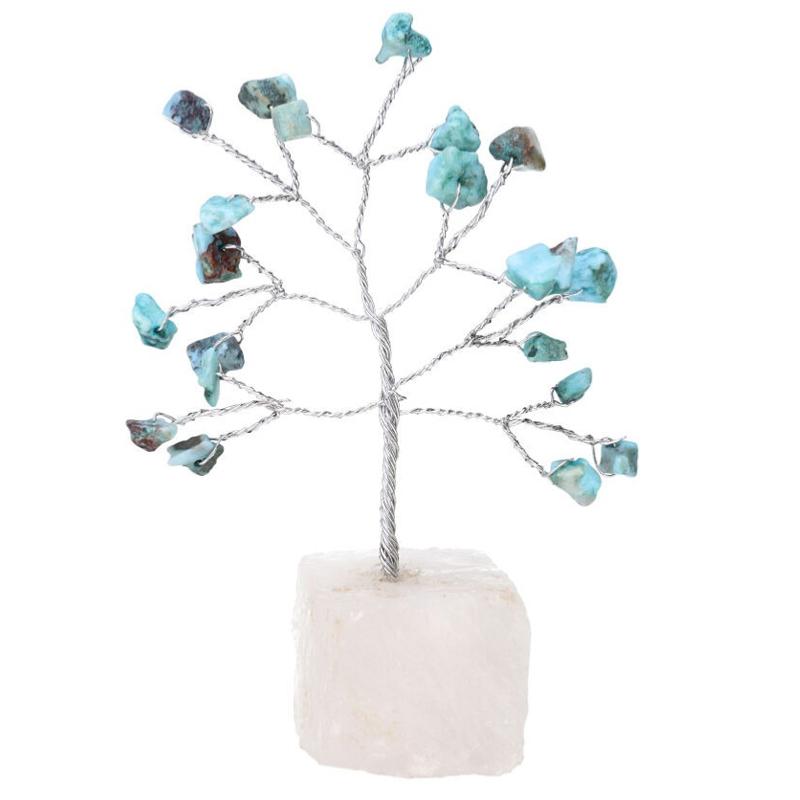 Mini arbre du bonheur larimar