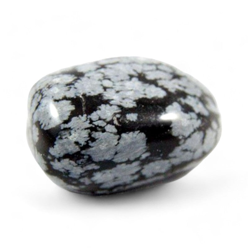 Snow obsidian Mexico A+ (rolled stone)