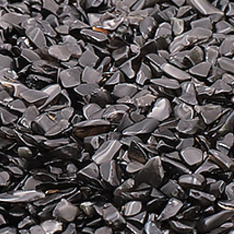 Lot obsidienne noire Mexique  (mini-pierre roulée XXS) - 100g