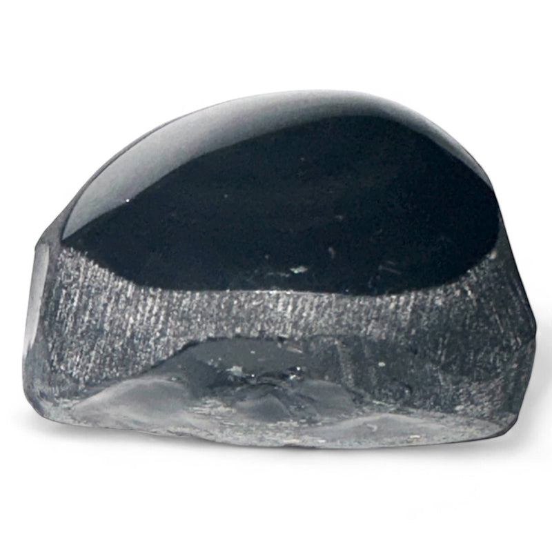 Obsidiana corazón ojo celeste México AA 50-60mm