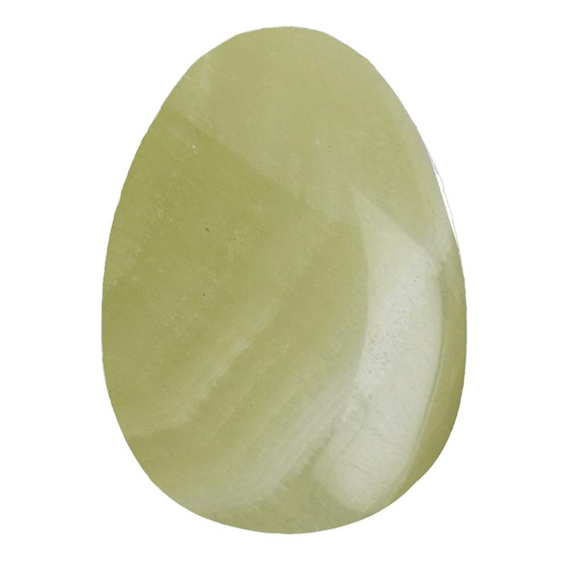 Oeuf aragonite verte - 48mm