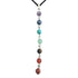 Pendentif 7 chakras + cordon