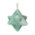 Pendentif Merkaba aventurine verte