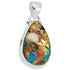 Pendentif turquoise Royston Nevada AA argent 925