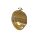 Pendentif agate jaune Brésil A (pierre roulée)