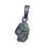 Pendentif alexandrite Russie A brute boucle argent 925