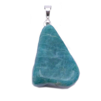 Pendentif amazonite Namibie A (pierre roulée)