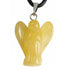 Pendentif ange calcite orange Mexique A 20mm