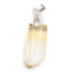 Pendentif pointe citrine naturelle Madagascar AA+ 