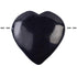 Coeur percé shungite Russie A 30mm + cordon