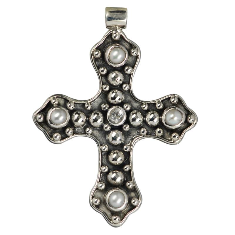 Pendentif croix argent 925