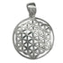 Pendentif fleur de vie argent 925