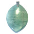 Pendentif fluorine verte Madagascar AA forme libre 35-45mm