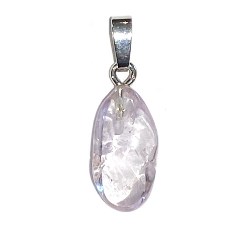 Pendentif kunzite argent 925