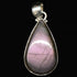 Pendentif labradorite violette Madagascar AA+ argent 925 