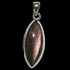 Pendentif labradorite violette Madagascar AAA argent 925 