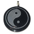 Pendentif obsidienne noire gravé Ying Yang