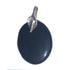 Pendentif onyx noir Brésil A argent 925