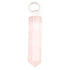 Pendentif pointe quartz rose Brésil A 30-35mm acier inoxydable