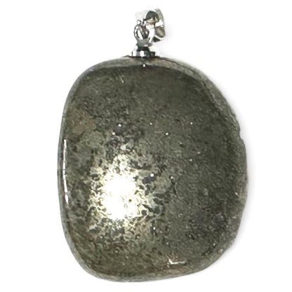 Pendentif pyrite Pérou AA (pierre roulée)