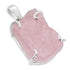 Pendentif quartz rose Brésil argent 925