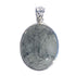 Pendentif quartz tourmaline Brésil AA argent 925