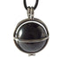 Pendentif boule shungite Russie A de 20mm dans cage acier