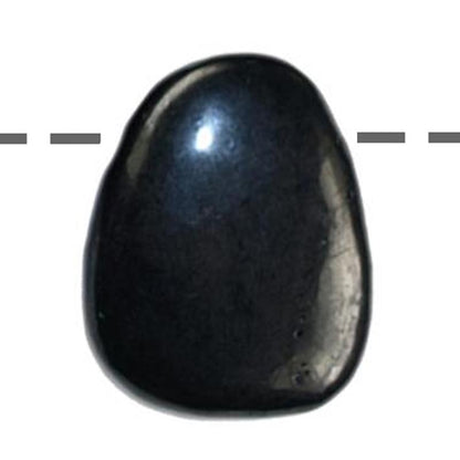 Pendentif shungite Russie A (pierre trouée) + cordon