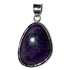 Pendentif sugilite Afrique du Sud AA argent 925